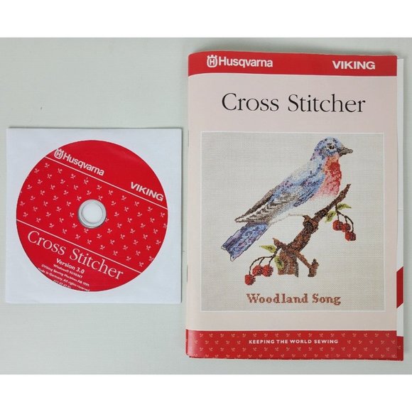 Husqvarna Viking Cross Stitcher Multi-format Software CD 412624026 - Picture 2 of 7